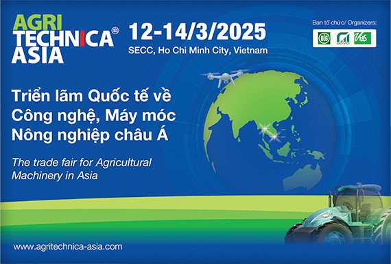 Lần đầu tiên triển lãm công nghệ nông nghiệp Agritechnica Asia đến Việt Nam