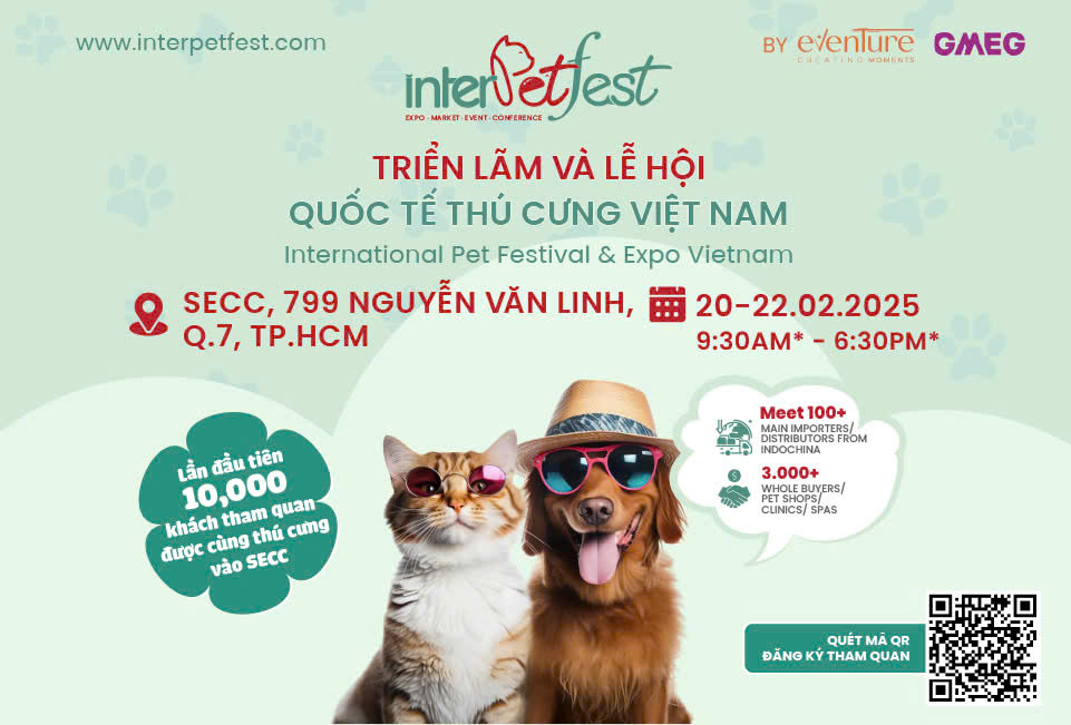 Đang diễn ra Lễ hội Thú cưng Hấp dẫn Nhất - InterPetFest 2025 